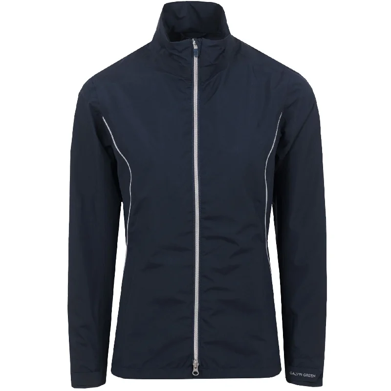 Womens Anya GORE-TEX Jacket Navy/Reflex - 2024 Boat Neck Shawl Collar Notched Collar Womens Anya GORE-TEX Jacket Navy/Reflex - 2024 Boat Neck Shawl Collar Notched Collar