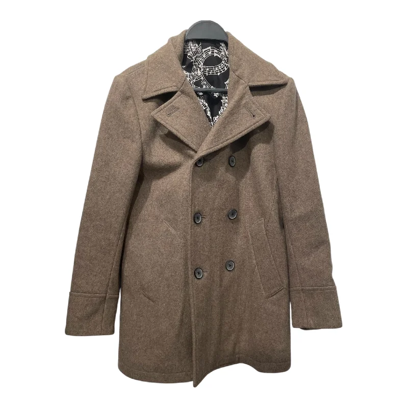 NUMBER (N)INE/Jacket/M/Wool/BRW/Double Breasted/ Nylon Fabric Polyester Fabric Spandex Fabric NUMBER (N)INE/Jacket/M/Wool/BRW/Double Breasted/ Nylon Fabric Polyester Fabric Spandex Fabric