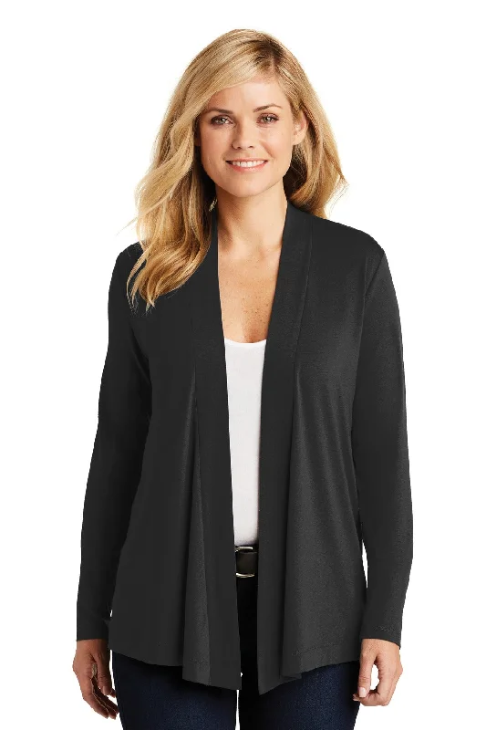 Port Authority Women's Concept Open Cardigan Hooded Cardigan Collared Cardigan Shawl Collar