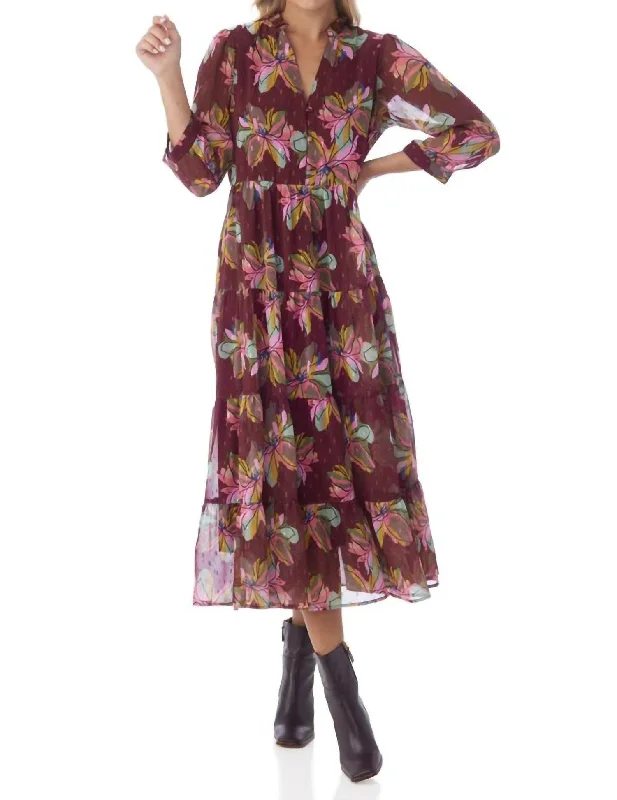 Macrostie Dress In Gallery Floral
