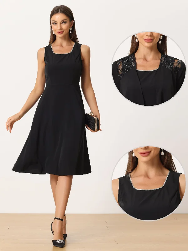 2PCS Sleeveless Beaded Midi Dress & Lace Shoulder Jacket Set Cotton Jacket Linen Jacket Terry Jacket 2PCS Sleeveless Beaded Midi Dress & Lace Shoulder Jacket Set Cotton Jacket Linen Jacket Terry Jacket