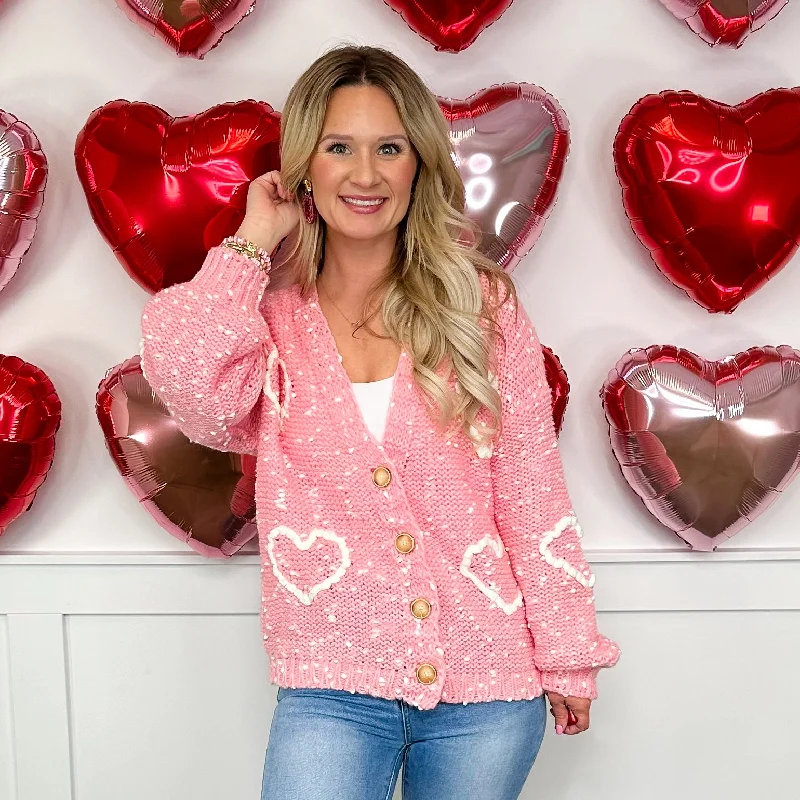 Falling in Love Knit Long Sleeve Pink Avery Mae Cardigan Spandex Blend Rayon Blend Denim Blend Falling in Love Knit Long Sleeve Pink Avery Mae Cardigan Spandex Blend Rayon Blend Denim Blend