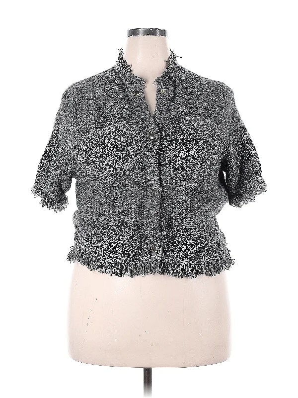 Cardigan Embroidered Appliqued Beaded