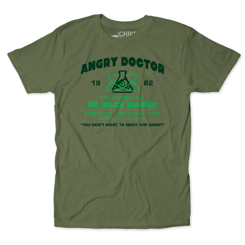 Angry Doctor Unisex Tee Elegant Classic Vintage