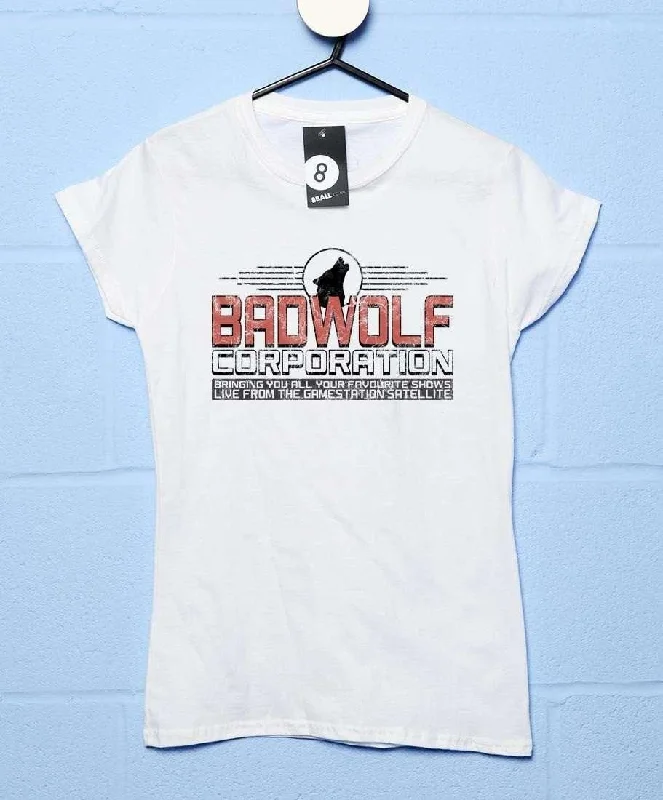 Bad Wolf T-Shirt for Women Polka Dot Checkered Tartan