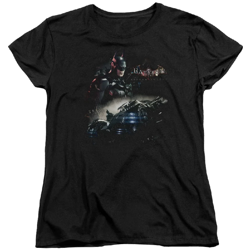 Batman - Arkham Knight Rider - Women's T-Shirt Seamless Knitted Crochet