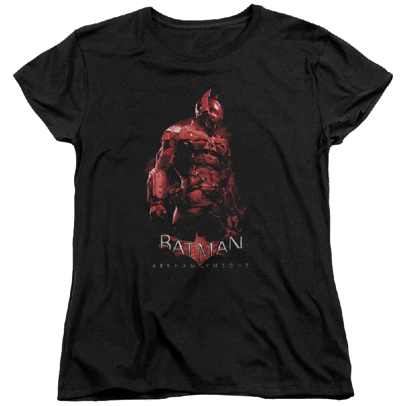 Batman - Arkham Knight - Women's T-Shirt Fleece Fabric Down Fabric Feather Fabric
