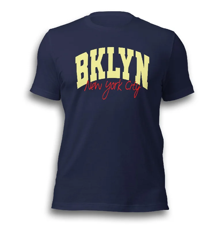 BKLYN NEW YORK CITY UNISEX T-SHIRT Anti-Shrink Durable Soft