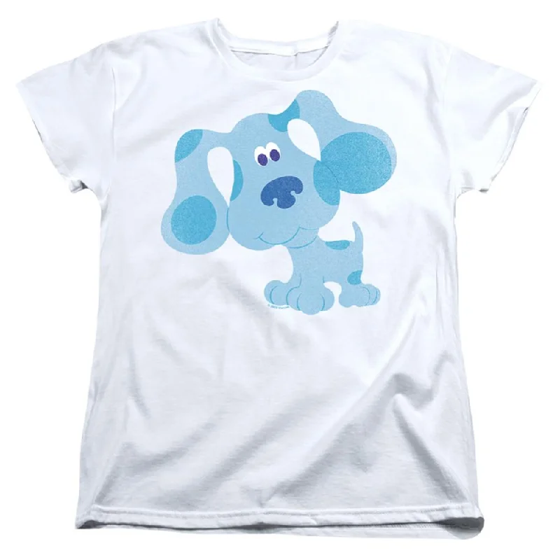 Blue's Clues Blue Hug Women's 18/1 Cotton Short-Sleeve T-Shirt Faux Fur Fabric Real Fur Fabric Shearling Fabric Blue's Clues Blue Hug Women's 18/1 Cotton Short-Sleeve T-Shirt Faux Fur Fabric Real Fur Fabric Shearling Fabric