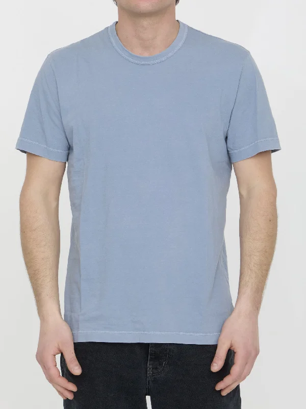 Cotton T-shirt Graphic T-Shirt Round Neck Polyester