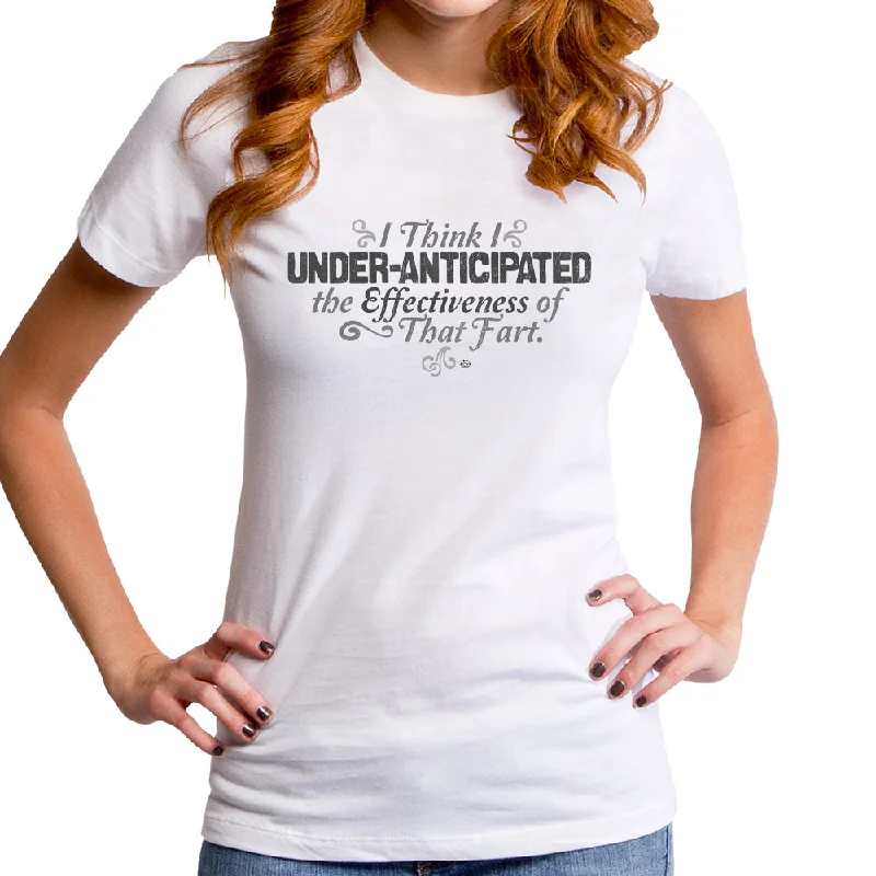 Fart Effectiveness Women's T-Shirt Fashionable Trendy Casual
