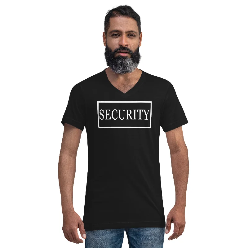 Security Team and Staff Cosplay FNAF Short Sleeve V-Neck T-Shirt Front Pockets Side Pockets Patch Pockets Security Team and Staff Cosplay FNAF Short Sleeve V-Neck T-Shirt Front Pockets Side Pockets Patch Pockets