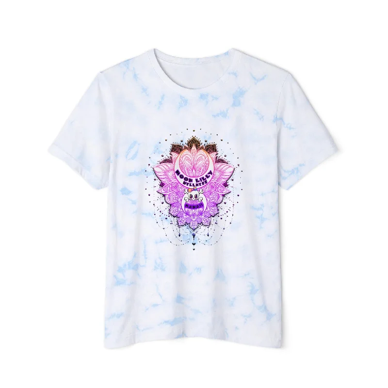 Unisex FWD Fashion Tie-Dyed T-Shirt Lace Blend Ribbed Blend Corduroy Blend