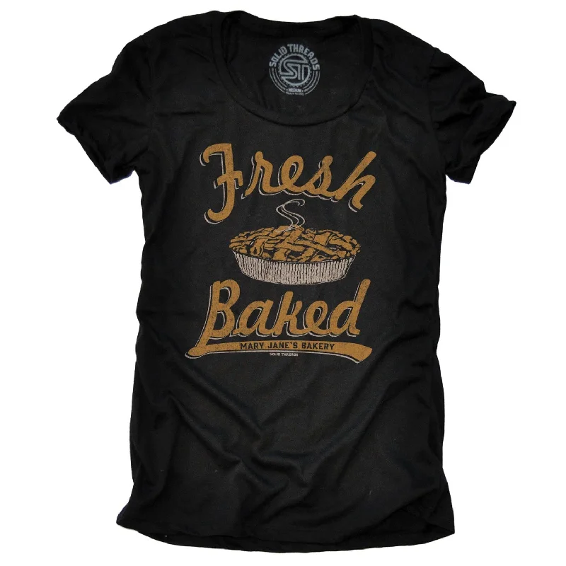 Women's Fresh Baked T-shirt Oversized T-Shirt Spandex breathable