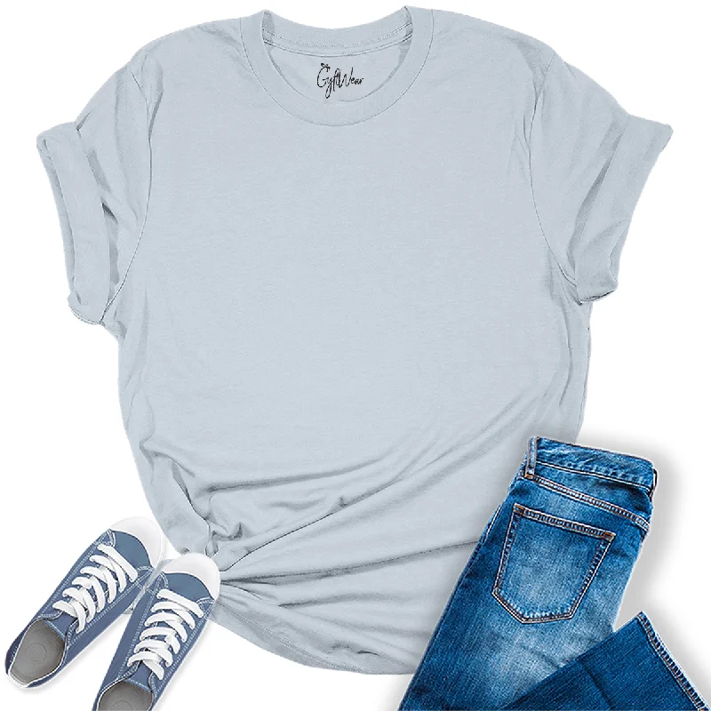 Womens Light Blue T Shirts Premium Casual Short Sleeve Shirts Oversized Tops Beaded Sequined Faux Fur Womens Light Blue T Shirts Premium Casual Short Sleeve Shirts Oversized Tops Beaded Sequined Faux Fur