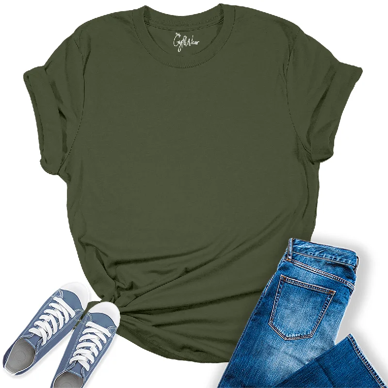 Womens Military Green T Shirts Premium Casual Short Sleeve Shirts Oversized Tops Mesh Blend Leather Blend Suede Blend Womens Military Green T Shirts Premium Casual Short Sleeve Shirts Oversized Tops Mesh Blend Leather Blend Suede Blend