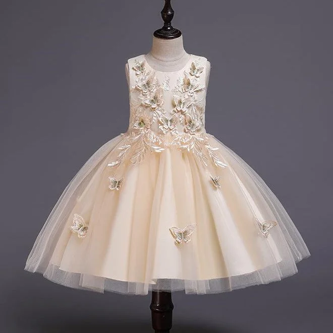 Girl Formal Princess Dresses Baby Girl Summer Cute Butterflies Fluffy Birthday Ball Gowns Prom Dresses Tunics Custom made Girl Formal Princess Dresses Baby Girl Summer Cute Butterflies Fluffy Birthday Ball Gowns Prom Dresses Tunics Custom made