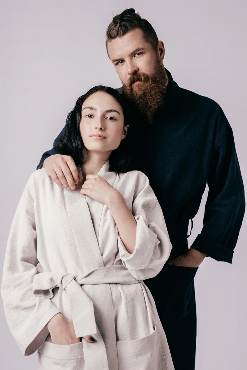 Named Lahja Unisex Dressing Gown Tunics Luxurious premium